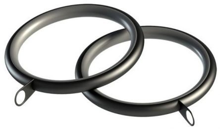 CB Furnishings 28mm Black Metal Pole by Speedy