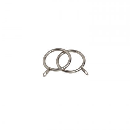 25-28mm Speedy Pristine Satin Silver Swirl Ball Extendable Metal Pole Set