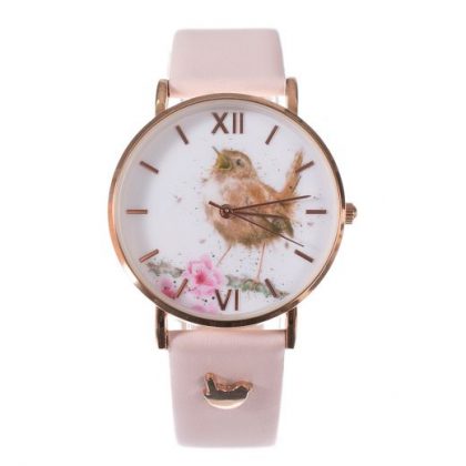 Wrendale ‘Little Tweets’ Leather Watch
