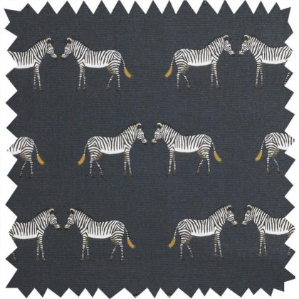 Sophie Allport ‘Zebra – ZSL’ Fabric by the Metre