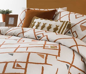 Furn. Inka Duvet Cover and Pillowcase Set