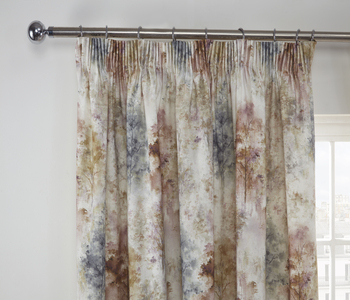 Gordon John Woodland Pencil Pleat Ready Made Curtains