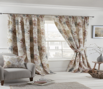 Gordon John Woodland Pencil Pleat Ready Made Curtains