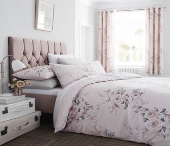 Catherine Lansfield Canterbury Duvet Cover and Pillowcase Set