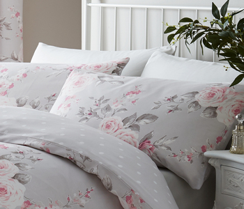 Catherine Lansfield Canterbury Duvet Cover and Pillowcase Set