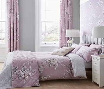 Catherine Lansfield Canterbury Duvet Cover and Pillowcase Set