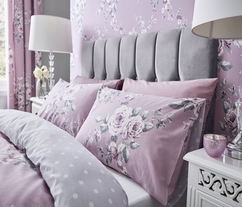 Catherine Lansfield Canterbury Duvet Cover and Pillowcase Set