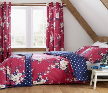 Catherine Lansfield Canterbury Duvet Cover and Pillowcase Set