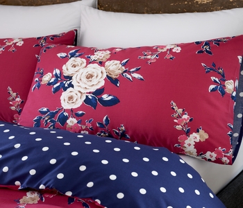Catherine Lansfield Canterbury Duvet Cover and Pillowcase Set