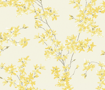 Laura Ashley Forsythia Wallpaper.