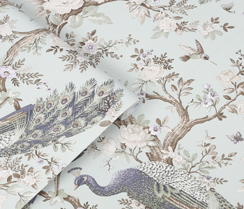Laura Ashley Belvedere Wallpaper.