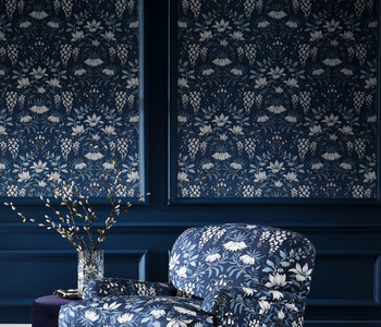 Laura Ashley Parterre Wallpaper.