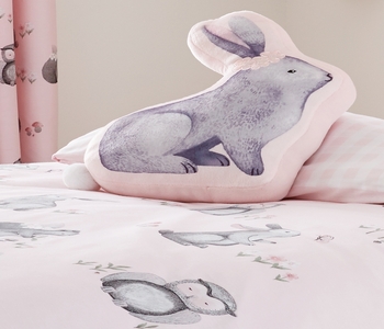 Catherine Lansfield Woodland Friends Shaped Cushion.