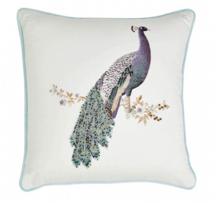 Laura Ashley Peacock Cushion.