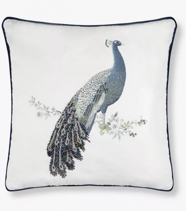 Laura Ashley Peacock Cushion.